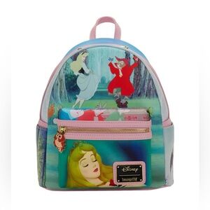 NWT  Loungefly Disney: Sleeping Beauty Princess Scenes Backpack